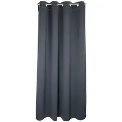 TiborTex Verdunkelungsvorhang, Anthrazit, Textil, Uni, Rechteckig, 140x175 cm, Wohntextilien, Gardinen & Vorhänge, Verdunkelungsvorhänge