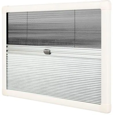 Horrex UCS Duo 2.0 Plissee-Rollo, 472x808mm, creme