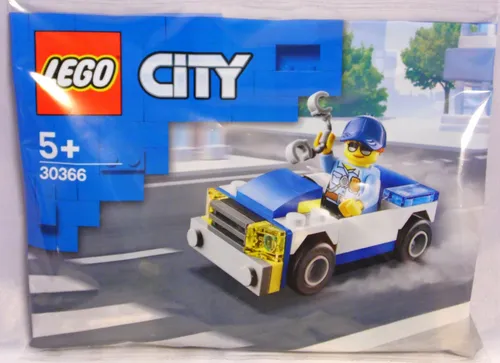 Lego Promo Polybag 30366 City Polizistin Handschelle im Polizei-Auto Car NEW NEU