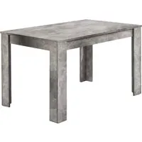 Esstisch Nepal, grau, 120x75 cm - Esstisch in grau, 120 cm breit und 75 cm hoch. Hochwertige Verarbeitung mit pflegeleichter Oberfläche und zeitlosem Design – ideal für jeden Essbereich.