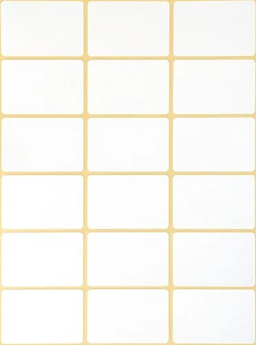 Avery Zweckform Etiketten Etiketten 38x24mm VE=522 Stück weiß (5 Stück)