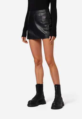 Lederrock Damen Ricano RK-05 Lammnappaleder schwarz M
