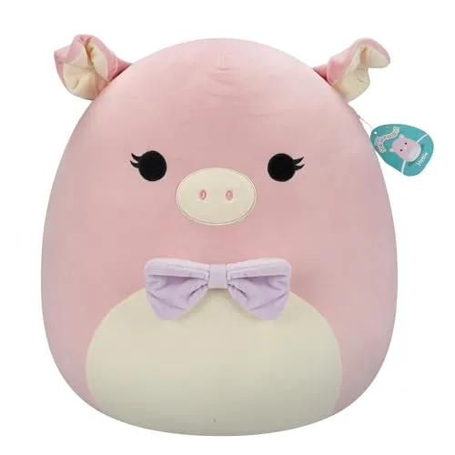 Squishmallows Hettie Pig 50 cm - Plüschspielzeug, 50 cm groß, ultra-süß und perfekt zum Kuscheln – ideal für Kinder jeden Alters und Sammler.