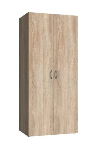 Xora Mehrzweckschrank aus Eiche, 70x185 cm - Vielseitiger Mehrzweckschrank mit 5 verstellbaren Einlegeböden, ideal für die Waschküche oder das Arbeitszimmer. Zeitloses Design in sägerauer Eiche für flexible Aufbewahrung.