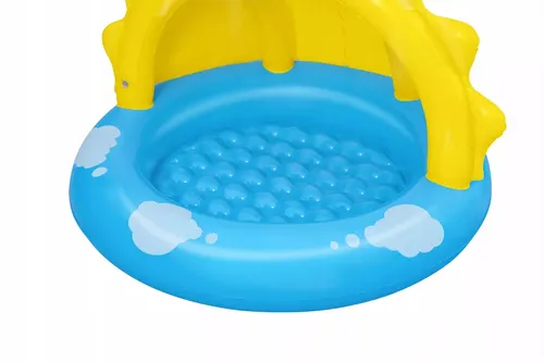 BESTWAY Schwimmbad Sunny Days Aufblasbar 101x97x71 CM - Aufblasbarer Pool für Kinder ab 2 Jahren, mit abnehmbaren Cover, ideal für Sommer-Spaß und sichere Erholung im Garten.