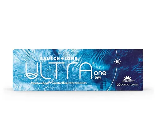 Ultra One Day Kontaktlinsen 30er Pack - Höchster Tragekomfort - Die Ultra One Day Kontaktlinsen bieten mit einem Durchmesser von 14.20 mm und einer Basiskurve von 8.60 mm höchsten Tragekomfort für den ganzen Tag. Ideal für klare Sicht und einfache Handhabung in der täglichen Nutzung.