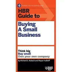 HBR Guide to Buying a Small Business - Bücher: Praktischer Leitfaden für angehende Unternehmer, der wertvolle Tipps zum Kauf eines kleinen Unternehmens bietet.