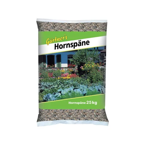 Hornspäne 25 kg - Natürlicher Dünger für gesunde Pflanzen - Dünger: Organischer Hornspäne-Dünger, ideal für nährstoffreiche Böden und gesunde Pflanzenwachstum.