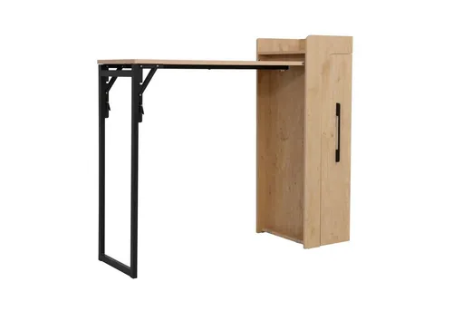 Wand-Küchenklapptisch – Flexibler Küchentisch mit Stauraum - Tische & Stehtische: Praktischer Klapptisch für bis zu 4 Personen, wandmontiert mit ausklappbarer Platte und zusätzlichem Stauraum, ideal für kleine Küchen.