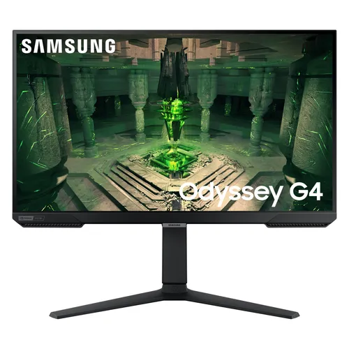 Samsung Odyssey G4 - G40B 27" Full HD Gaming Monitor - Erlebe atemberaubende Grafiken auf dem 27" Full HD Monitor mit 1920 x 1080 Pixel. Ideal für Gaming und Multimedia, bietet er ein flüssiges Bild und eine schnelle Reaktionszeit für unvergessliche Spielerlebnisse.