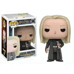 Funko POP! Movies Harry Potter - Lucius Malfoy Figur 10cm - Sammlerstück aus PVC: Funko POP! Figur von Lucius Malfoy, 10 cm groß, ideal für Fans der Harry Potter Reihe. Perfekt für die Vitrine oder als Geschenk für Sammler!