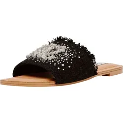 Steve Madden Pantoletten - Stylische Pantoletten aus Textil mit gepolsterter Decksohle, ideal für den Sommer und ein echter Eye Catcher für Ihre Füße.