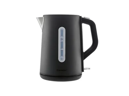 SILVERCREST Wasserkocher "SWKO 3000 A1", Spraylack (Schwarz)