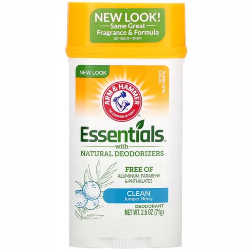A&H Wacholderbeeren-Stick Deodorant 71g - Arm & Hammer Deodorant Stick mit Wacholderbeere, 71g. Ideal für Männer, bietet langanhaltenden Schutz vor unangenehmen Gerüchen. Frei von Aluminium und Parabenen, für eine angenehme Frische im Alltag.