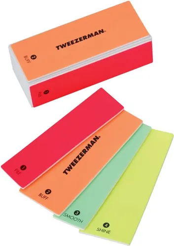 Tweezerman Feilen Block Neon 1 Stk. Nagelpolierer