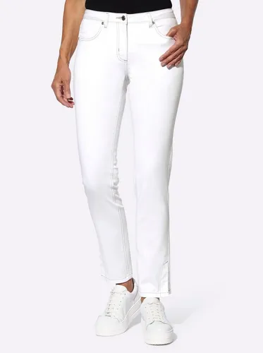 Witt Bequeme Jeans - Schmale Jeans aus 97% Baumwolle mit leicht vertiefter Leibhöhe, ideal für den Alltag und bequem zu tragen.