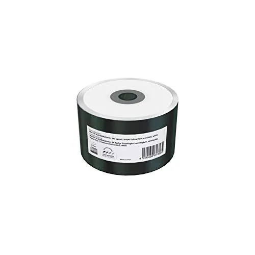 MediaRange Mini CD-R 200MB|22min 24-fache Schreibgeschwindigkeit, vollflächig bedruckbar (Tintenstrahldrucker), 50er Pack in Folie (Shrink)