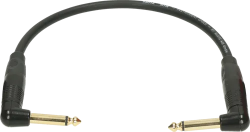 KLOTZ Kik Pro Patchkabel, gewinkelt/gewinkelt  - 0,2m