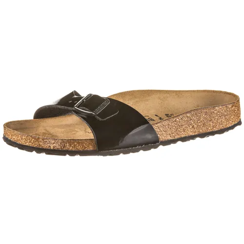Birkenstock Madrid Sandalen Damen in black, Größe 42 FS 2025