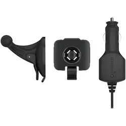 Garmin zumo XT Fahrzeughalterungskit, schwarz - Zubehör für Navigationssysteme mit Saugnapfhalterung für optimale Sichtbarkeit und einfache Befestigung an der Windschutzscheibe oder glatten Flächen.