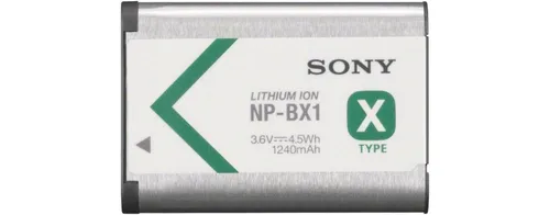SONY NP-BX1 Li-Ion Akku - 1240 mAh Reserveakku für Sony RX100 RX1, verdoppelt die Akkuleistung für unvergessliche Momente