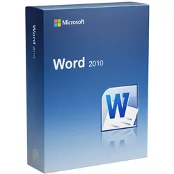 Microsoft Word 2010 - Professionelle Textverarbeitung für Windows - Office-Software mit vielfältigen Formatierungsoptionen und der Möglichkeit zur Zusammenarbeit in Echtzeit, ideal für Unternehmen und Akademiker.