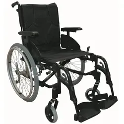 Invacare Action 3 NG LG-Rollstuhl SB 43 - Faltbarer Leichtgewicht-Rollstuhl für maximalen Komfort, mit individuellem Anpassungsoptionen und einem Eigengewicht von unter 15 kg – ideal für Reisen und Alltag.