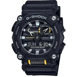 Casio GA-900-1AER Herren-Armbanduhr - Chronograph mit stoßfestem Gehäuse, 20 Bar wasserdicht und Weltzeitfunktion – ideal für Abenteuer und Outdoor-Aktivitäten.