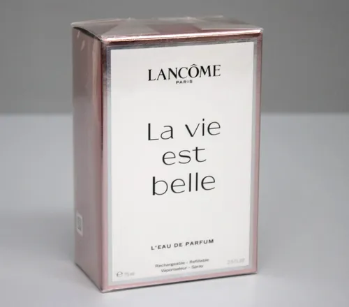 Lancôme La Vie Est Belle Eau de Parfum - 75 ml, blumig-fruchtiger Duft für Lebensfreude und Eleganz