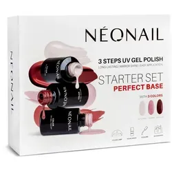 Starter Set Perfect Base von NEONAIL - Nagelpflege-Set mit individueller Base für perfekte Maniküre, 21 Tage Halt und verschiedene Benefits für jeden Nageltyp.