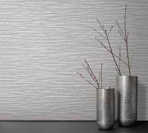 Marburg Vliestapete grau gestreift - Moderne Tapete für Wohnzimmer, Schlafzimmer und Küche, dimensionsstabil und leicht zu verarbeiten – ideal für kreative Raumgestaltungen.