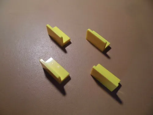 Lego 4x Panel 1x2x1 4865 gelb egen41