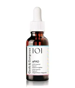 Geek & Gorgeous 101 aPAD Gesichtsserum - 30 ml - Leichtes Gesichtsserum mit 20% Azeclair, ideal für fettige Haut. Reduziert Rötungen und Pigmentflecken. Vegan, ohne Duftstoffe und für alle Hauttypen geeignet.