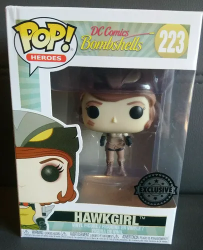 Hawkgirl Exclusive DC Comics Bombshells Funko Pop Heroes 223 Vinyl Figure