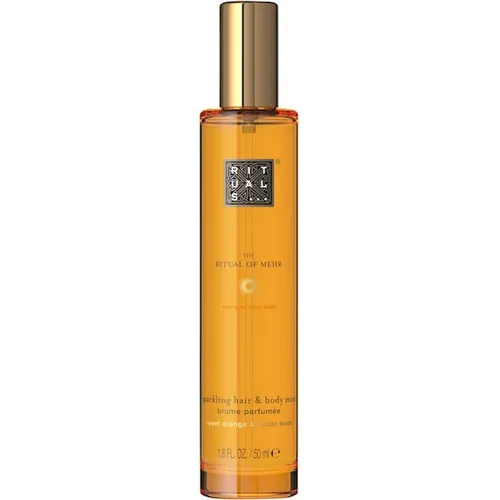 RITUALS The Ritual Of Mehr Hair & Body Mist 50 ml - Damendüfte mit einem erfrischenden Duft nach süßen Orangen und Zedernholz. Dieses Haar- und Körperspray belebt Ihre Sinne und hinterlässt keine Flecken auf der Kleidung.