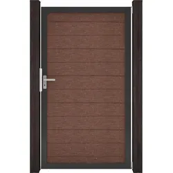 GroJa Solid Steckzaun Universal Einzeltor mit Anthrazitrahmen - Individuell angepasstes Einzeltor für die GroJa Solid Steckzaun Serie in Anthrazitgrau. Stabiler Aluminiumrahmen, vielseitig einsetzbar und perfekt für Ihre Bedürfnisse.