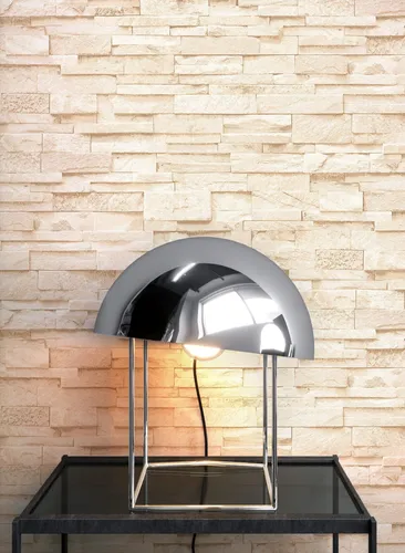 Newroom Vliestapete Asha - Beige Steintapete für modernes Wohnen - Tapeten mit schieferartiger Optik, ideal für Wohnzimmer, Schlafzimmer oder Flur. Vliestapete ist scheuerbeständig und lässt sich leicht verarbeiten und entfernen.