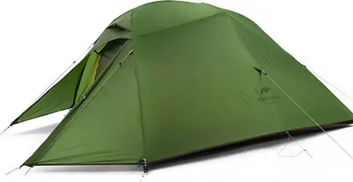 Naturehike Namiot turystyczny Cloud Up2 - Leichtes Kuppelzelt für 2 Personen - Camping Zelt mit nur 2 kg Gewicht, ideal für Wanderer und Outdoor-Abenteuer, bietet perfekten Schutz und Komfort für zwei Personen.
