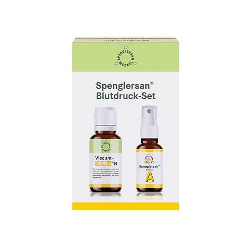 Spenglersan Blutdruck-Set 20+50 ml - Arzneimittel zur Unterstützung der Blutdruckregulation, apothekenpflichtig und ideal für die individuelle Gesundheitsüberwachung.