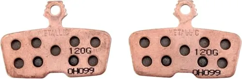 SRAM MTB-Scheibenbremsbelag Code/Guide RE Silber Gr. 4-Kolben