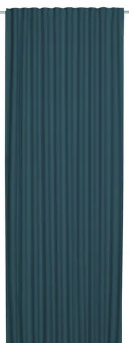 Elbersdrucke Midnight 11 Petrolblau Schiebevorhang - Schiebevorhang in petrolblau mit 98% Verdunklungseffekt und Wärmeisolierung, ideal für stilvolle Fensterdekoration. Maße: 255 x 140 cm, aus 100% Polyester.