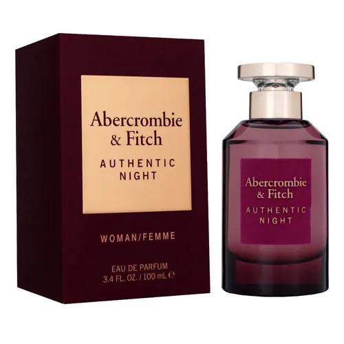 Abercrombie & Fitch Authentic Night Woman Eau de Parfum 100 ml - Damendüfte mit einem erfrischenden, klassischen Duft – ideal für besondere Anlässe und unvergessliche Momente.