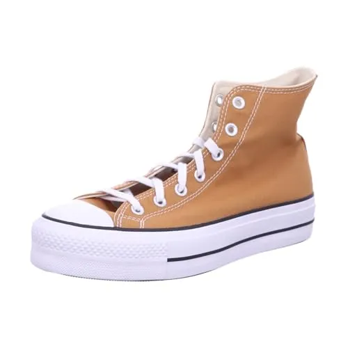 CONVERSE CHUCK TAYLOR ALL STAR LIFT Brown - Sneaker mit erhöhtem Plateau für zusätzlichen Komfort und einen trendigen Look, ideal für modebewusste Freizeitoutfits.
