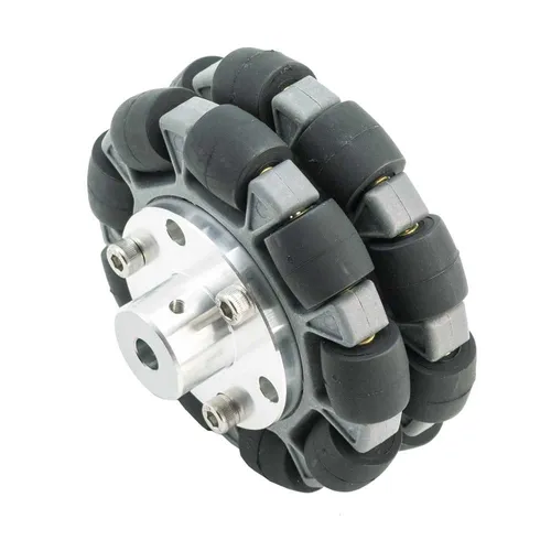 Makeblock 100mm Omni Wheel, Durchmesser 100 mm, Tragkraft 20 kg, 8 Querrollen, 8 mm Kupplung