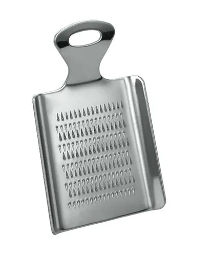 Metaltex Ingwer & Knoblauchreibe aus Edelstahl - Handliche Edelstahlreibe für Ingwer und Knoblauch, auch ideal für Gewürze. Rostfrei und spülmaschinengeeignet für müheloses Reinigen.