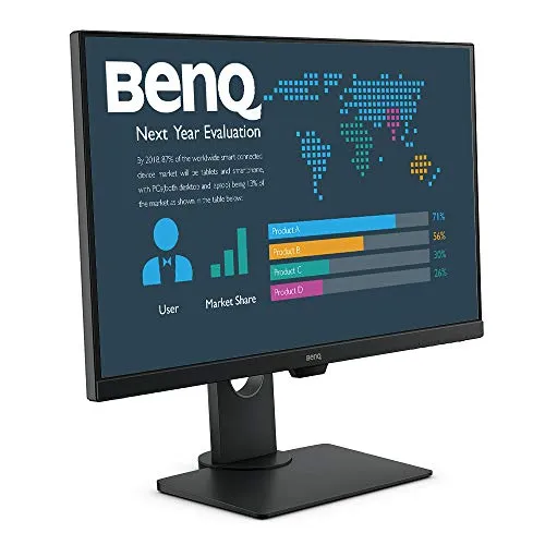 BenQ BL2780T - 27" Full HD IPS-Monitor - 27" Full HD Monitor mit IPS-Technologie, ergonomisch höhenverstellbar und ausgestattet mit Eye Care-Technologie für optimalen Sehkomfort.