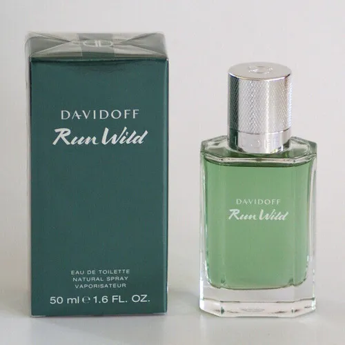 Davidoff Run Wild for Him - Eau de Toilette 50ml - Herrenparfüm mit einem einzigartigen Duft aus Lavendel und Zimt, perfekt für abenteuerliche Männer, die ihren wilden Geist ausleben möchten.