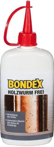 Bondex Holzwurm Frei Farblos 0,15 - 352464 - Holzwurm-Frei Mittel von Bondex, schützt Holz nachhaltig vor Schädlingen und sorgt für langanhaltende Stabilität.