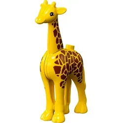 LEGO Duplo Giraffe - Erweitere deine LEGO Duplo Welt mit dieser Giraffe! Ideal für kreative Bauprojekte, fördert das fantasievolle Spielen. Original LEGO DUPLO Teile, nicht für Kinder unter 3 Jahren geeignet.