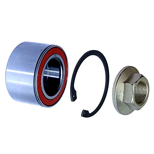 AL-KO Kompaktlager Radlager Satz 34/64x37mm - Radlager & Radlager-Sets, inkl. Sicherungsring & Flanschmutter, passend für AL-KO Radbremsen und viele andere Hersteller – ideal für zuverlässige Fahrzeugwartung.